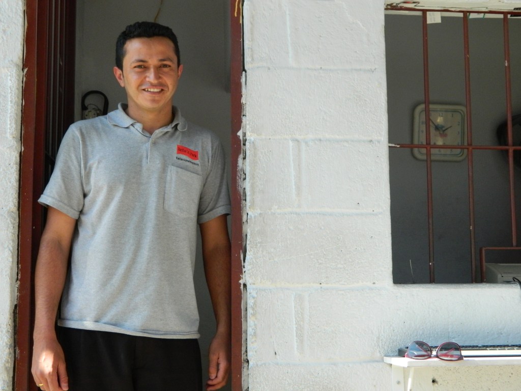 O manobrista Eronildo, que vai casar em novembro