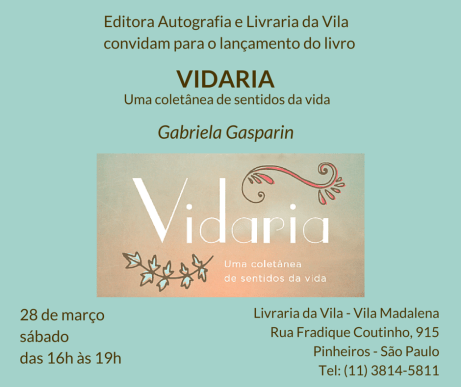 Convite Lançamento do livro - Ok