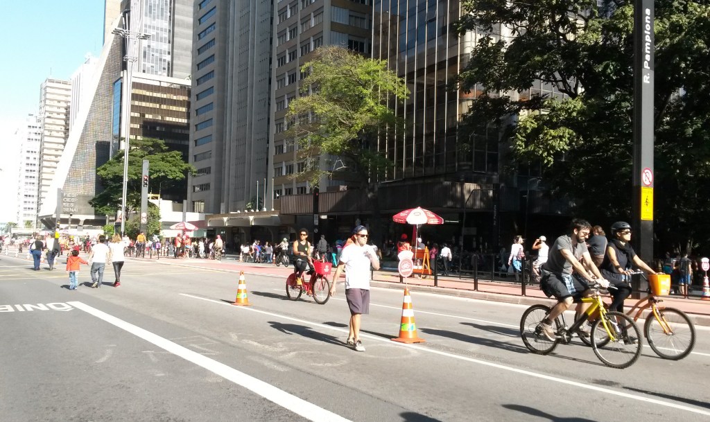 Inauguração da ciclovia na Avenida Paulista no domingo